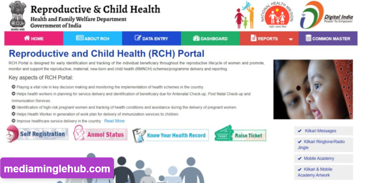 Navigating the RCH Portal 2023: Data Entry, Self Registration, and Easy Login